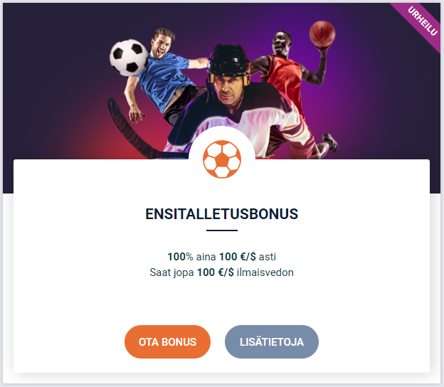 Tonybet bonus