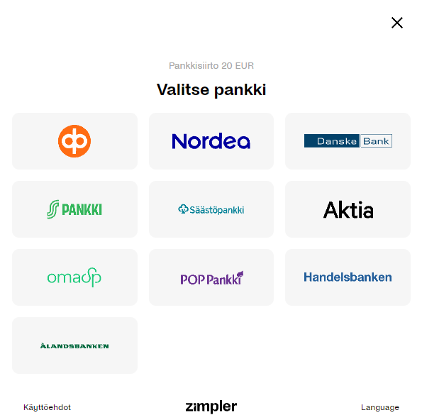 Zimpler kasinot
