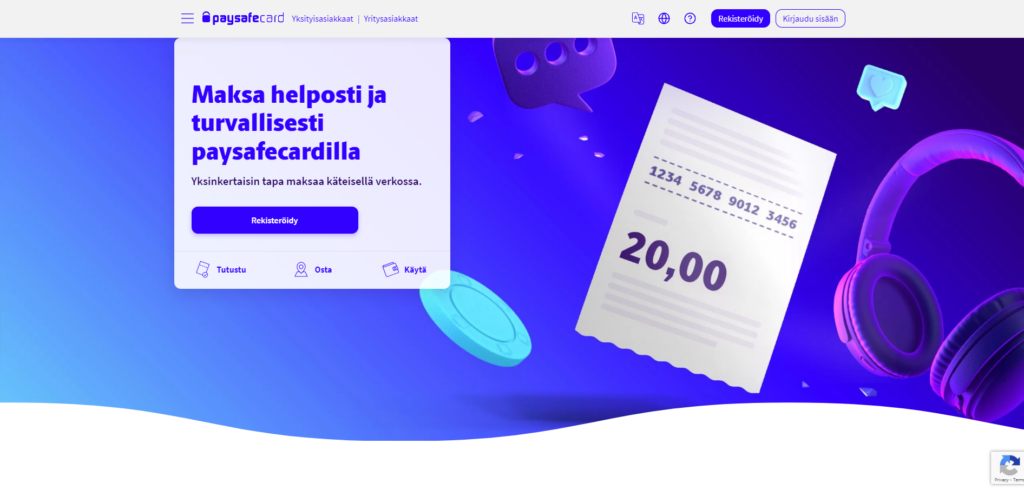 Paysafecard kasinot