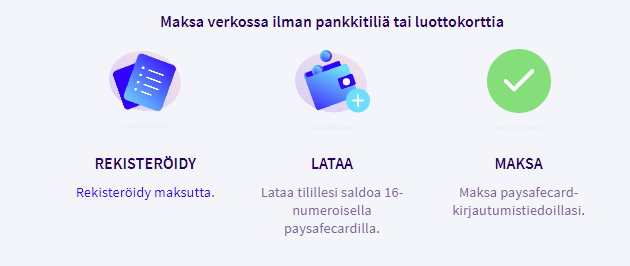 Paysafecard kasinot