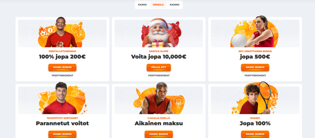 BetRiot vedonlyöntibonus