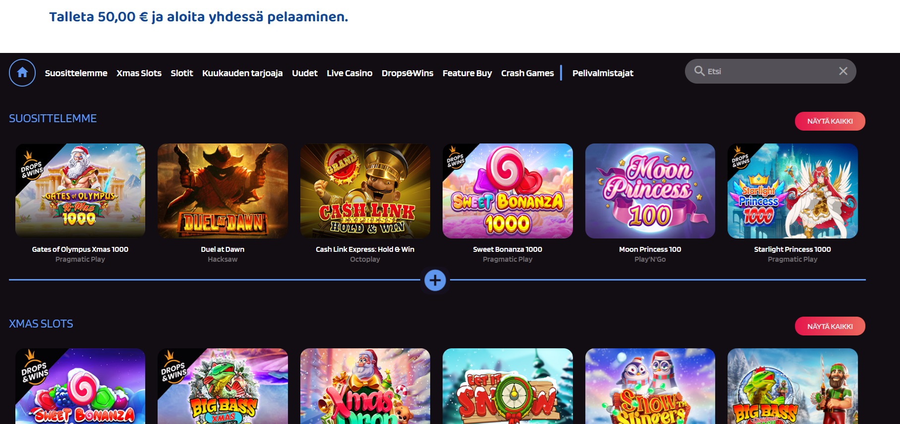 Kasinot ilman rekisteröitymistä