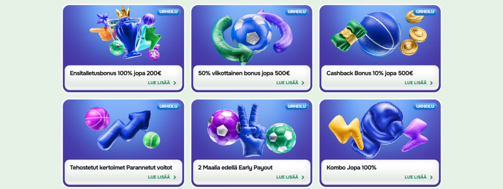 Casinolo vedonlyöntibonus