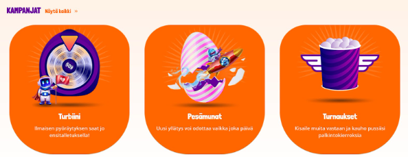 Ilmaiskierroksia ilman kierrätystä