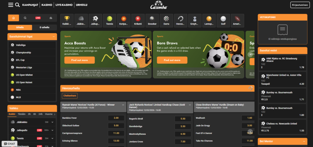 Casimba vedonlyönti