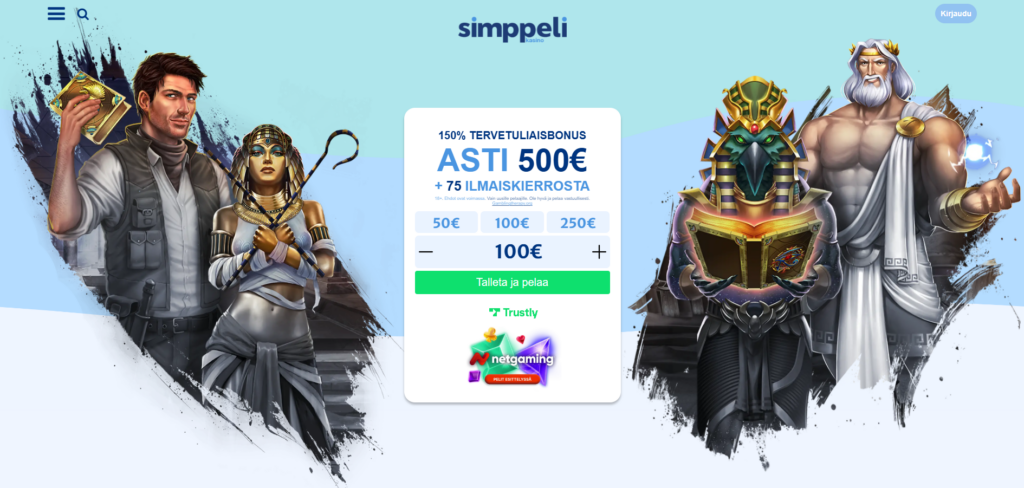 Simppeli Kasino bonus