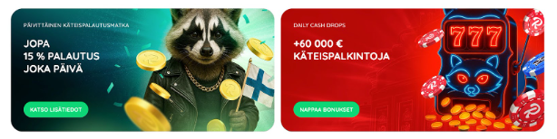 KingsWin Online OÜ bonukset