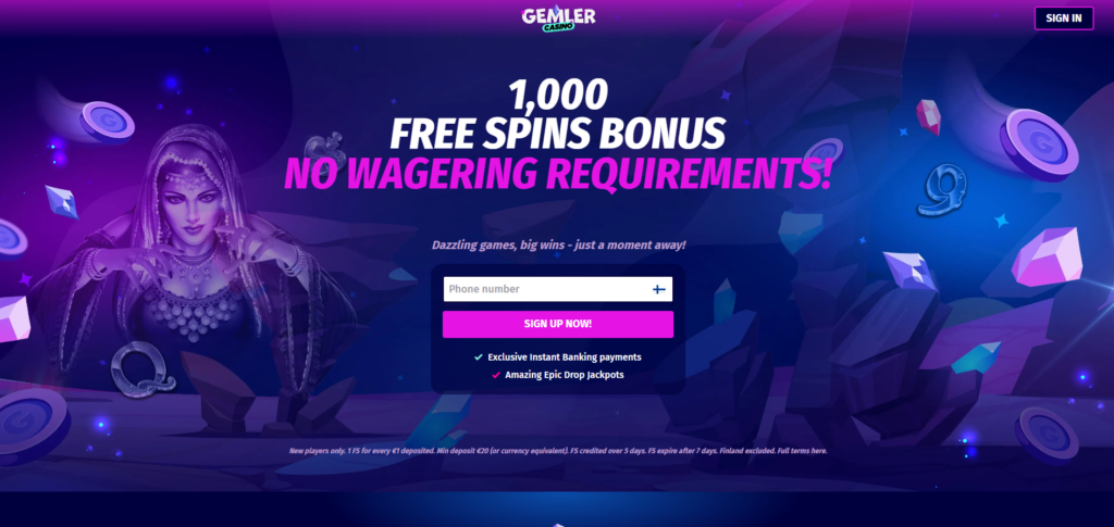Gemler Casino kokemuksia