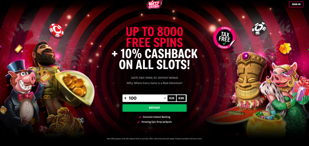 Nifty Casino kokemuksia