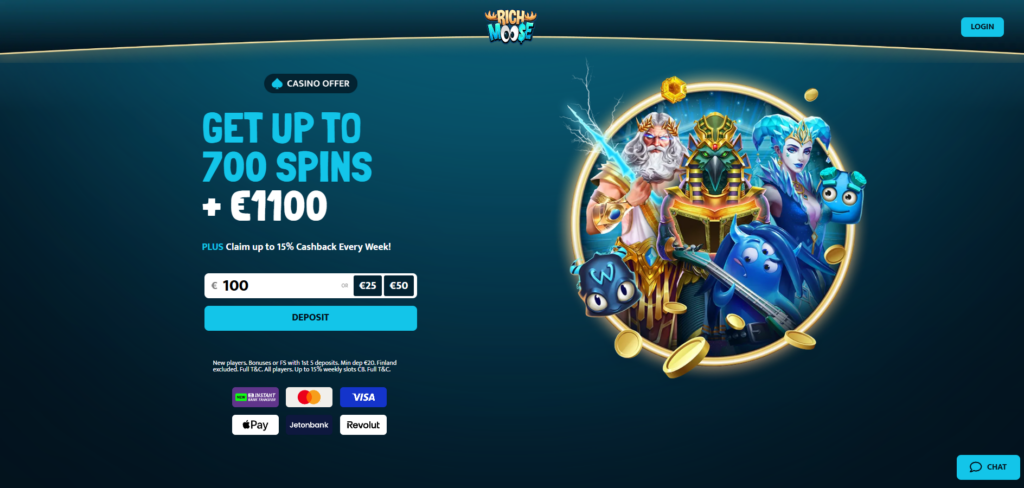 Rich Moose Casino kokemuksia