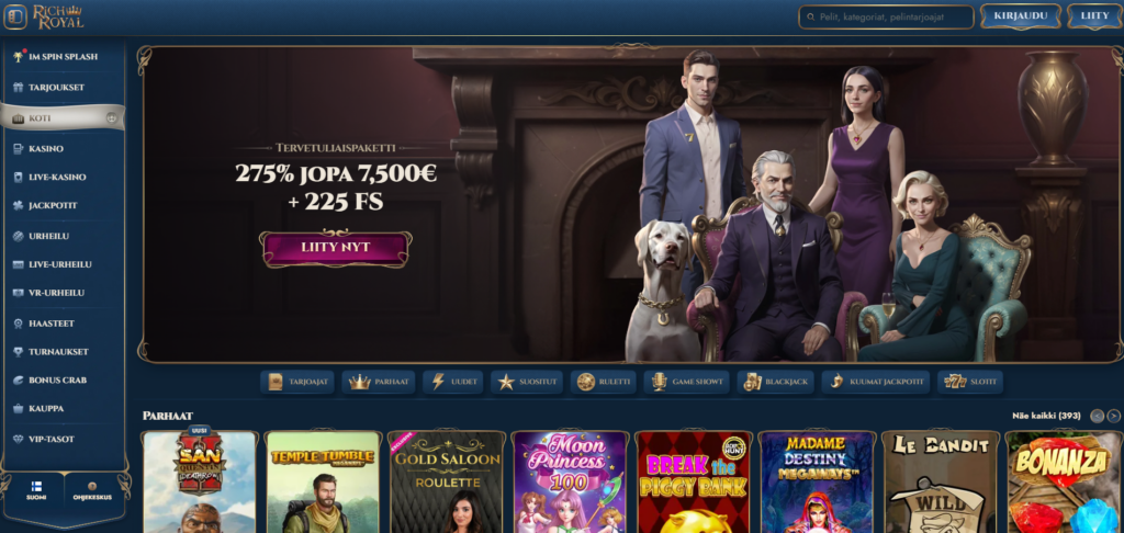 Rich Royal Casino kokemuksia