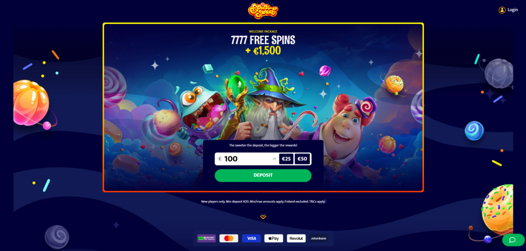 Spin Sweet Casino kokemuksia