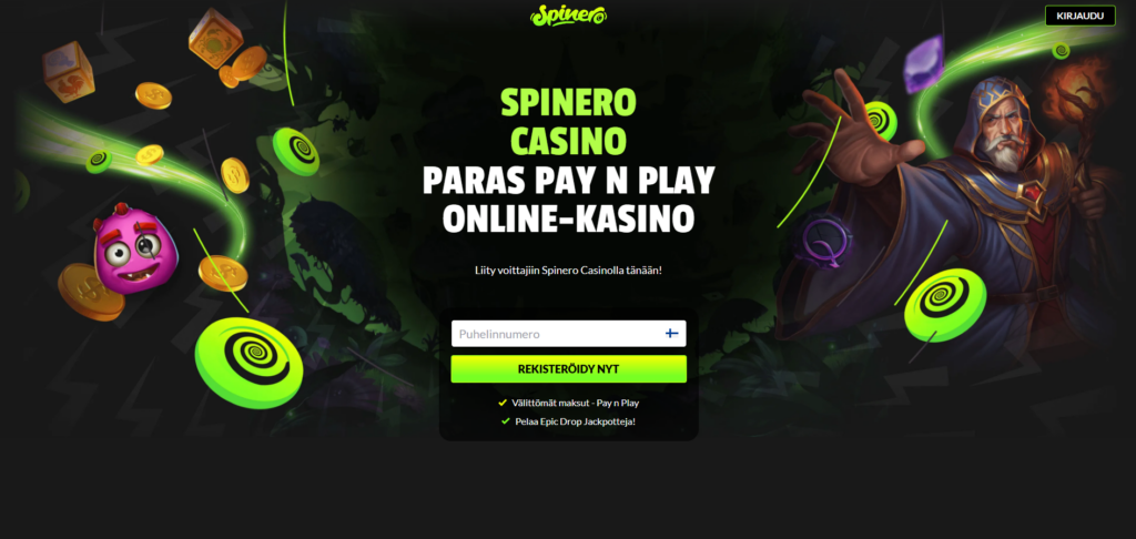 Spinero Casino kokemuksia