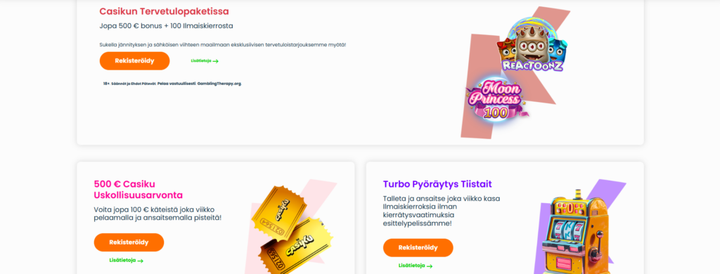 Casiku bonus