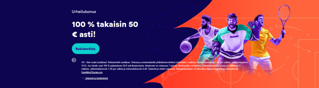 Casumo vedonlyöntibonus