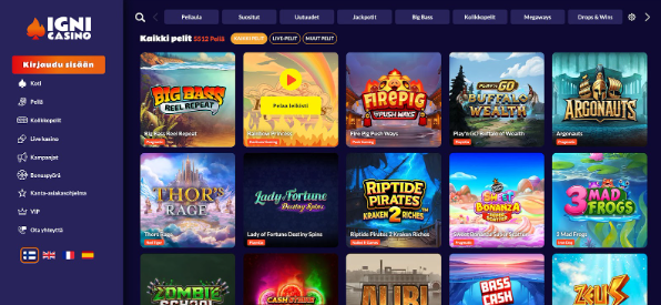 Parhaat White Hat Gaming Limited kasinot