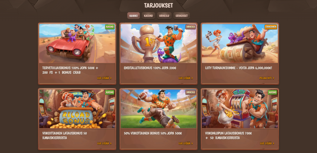 StoneVegas vedonlyöntibonus