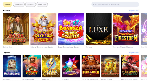 FarUp Services Ltd kasinot