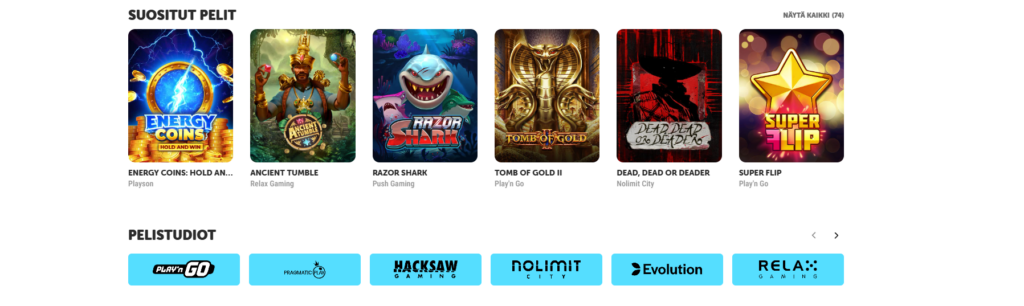 Kiekka Kasino arvostelu