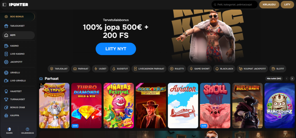 Mr Punter Casino kokemuksia