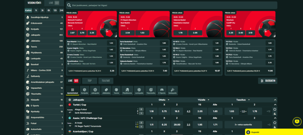 Bestbet Limited vedonlyönti