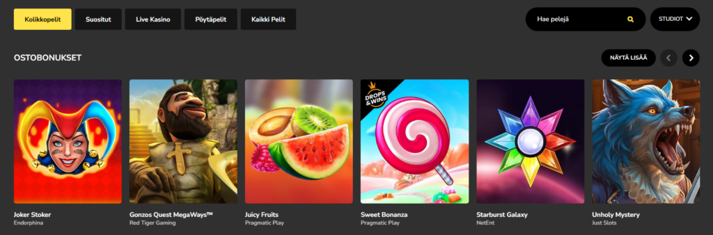 Hurmio Casino arvostelu