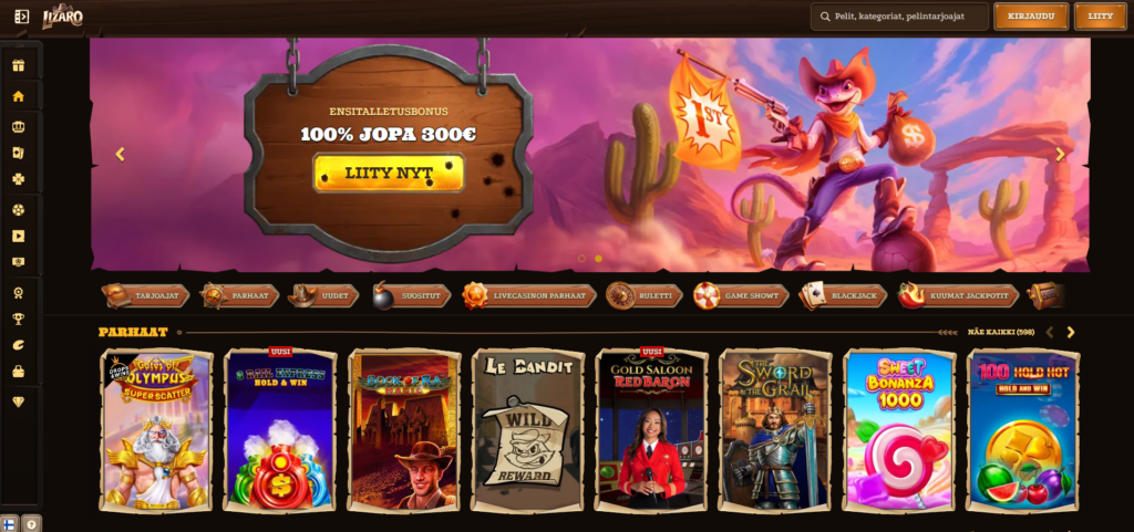 Lizaro Casino kokemuksia