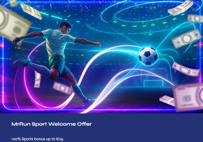 MrRun vedonlyöntibonus