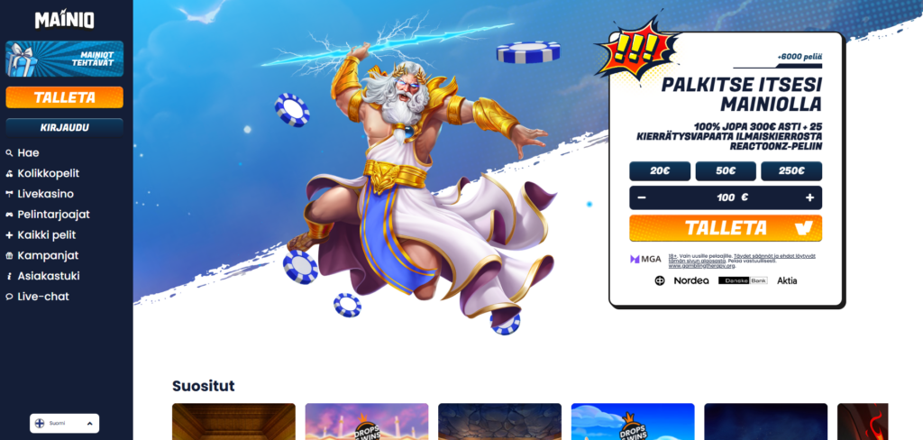 Mainio Kasino kokemuksia