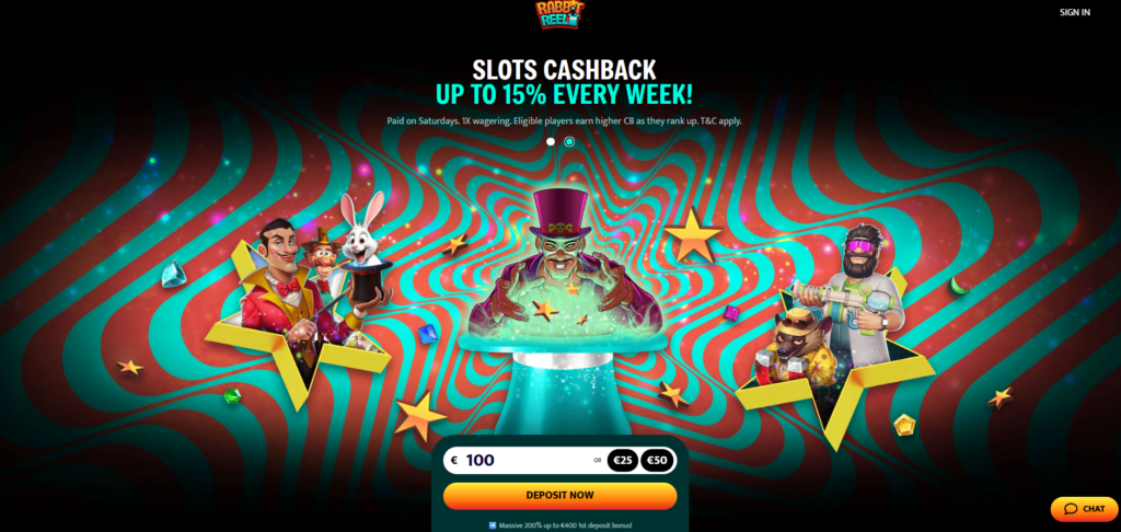 Rabbit Reel Casino kokemuksia