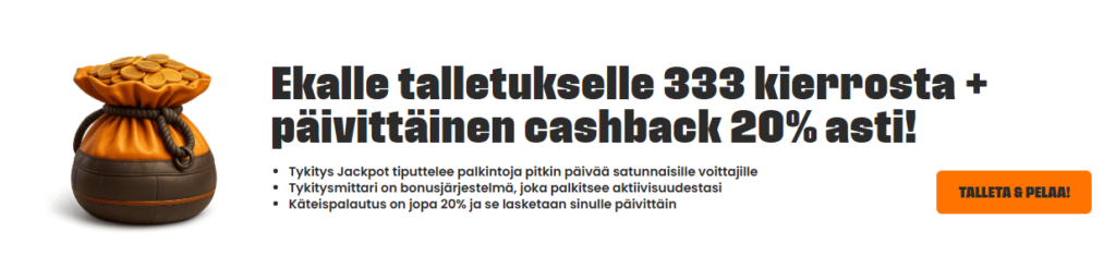 Tykitys Kasino bonus