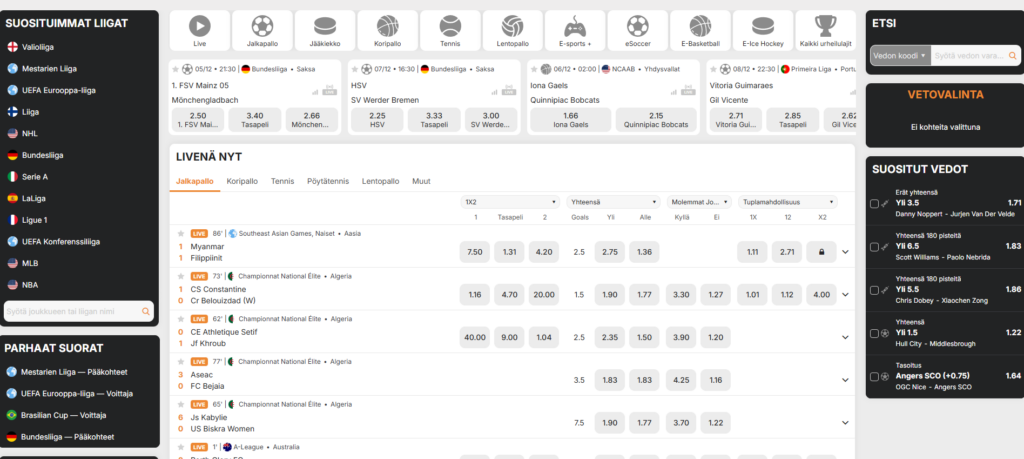 NTEC Limited vedonlyönti
