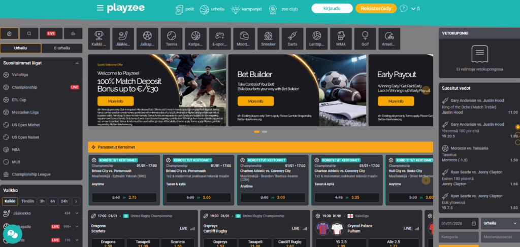 Playzee vedonlyönti