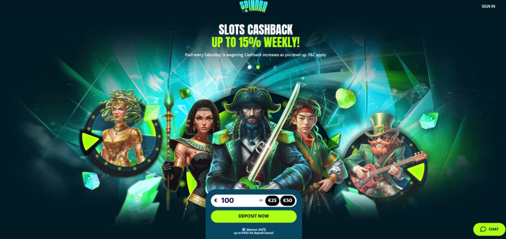 Spinara Casino kokemuksia