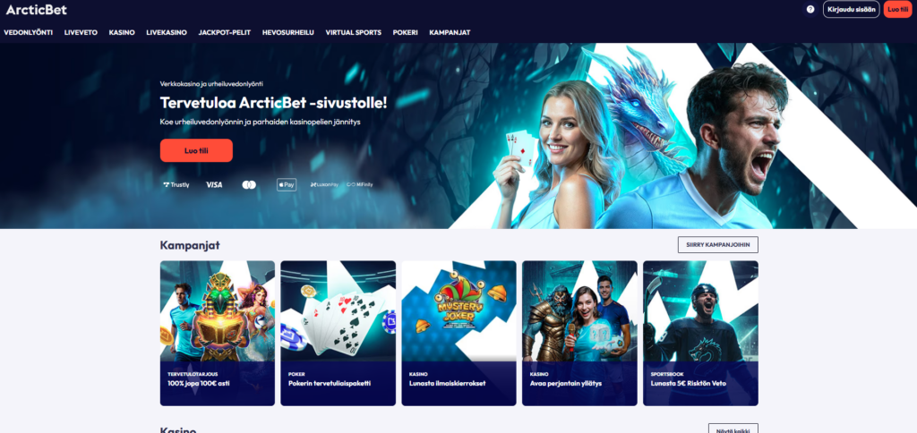 ArcticBet kokemuksia