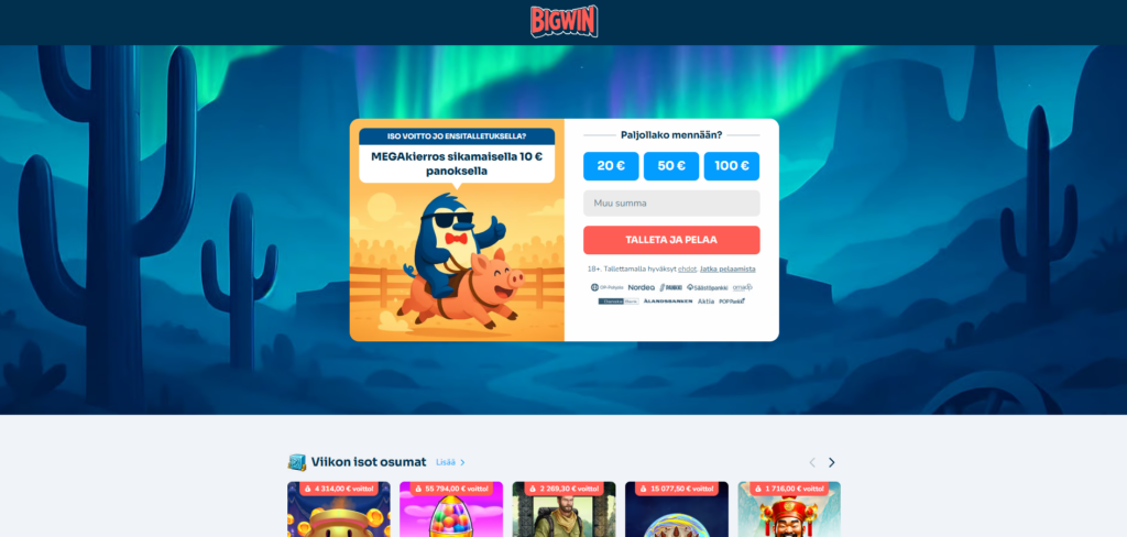 Bigwin Casino kokemuksia