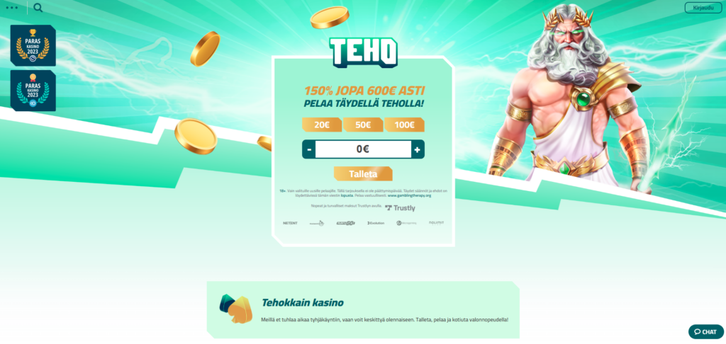 Teho Kasino kokemuksia