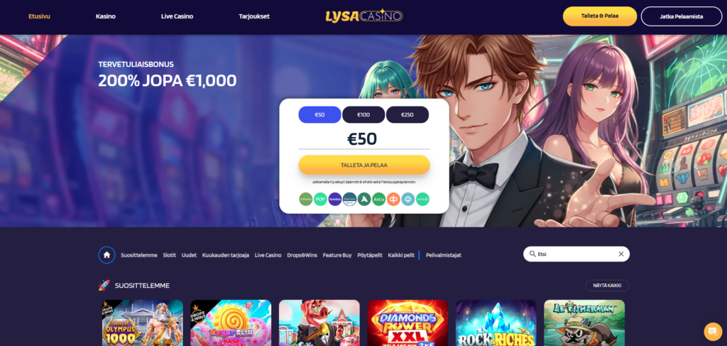 Lysa Casino kokemuksia