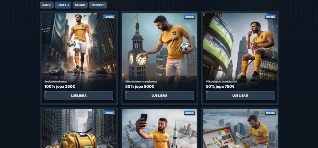 BetRepublic vedonlyöntibonus