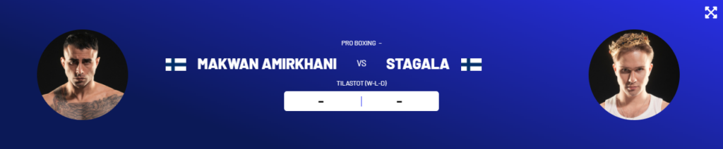Makwan Amirkhani vs Joni “Stagala” Takala – otteluennakko ja kertoimet - Ice Cage 7