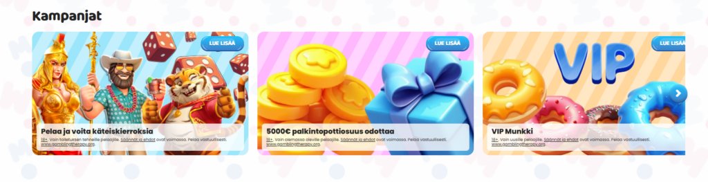 Munkki Kasino bonus