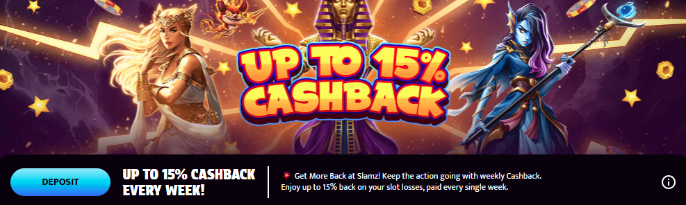 Slamz Casino bonus