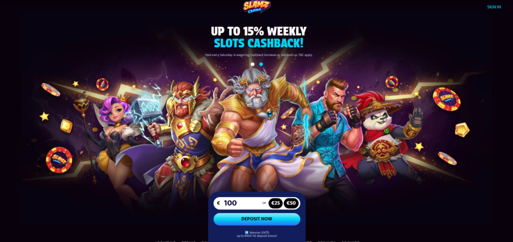 Slamz Casino kokemuksia