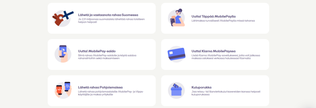 MobilePay kasinot