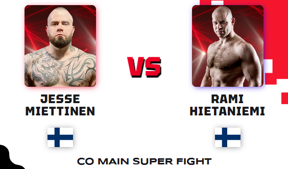 Jesse Miettinen vs Rami Hietaniemi