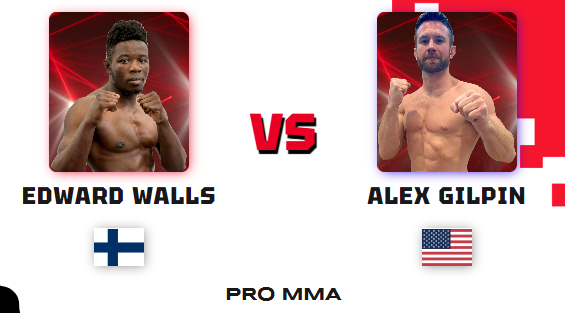 Edward Walls vs Alex Gilpin