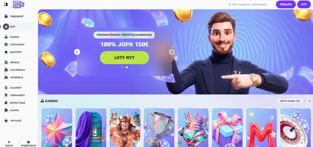 Vipsta Casino kokemuksia