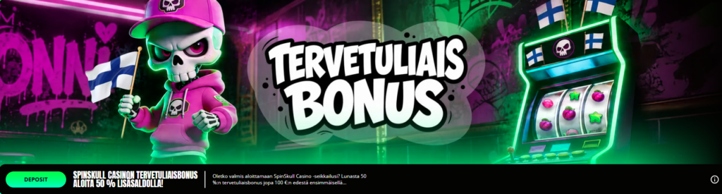 SpinSkull Casino bonus