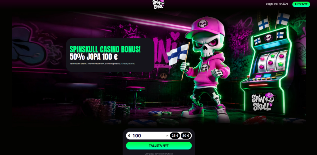 SpinSkull Casino kokemuksia