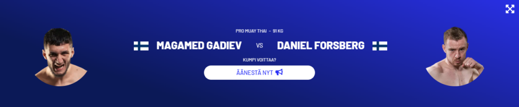 Magamed Gadiev vs Daniel Forsberg - Ice Cage 8